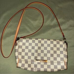 Louis Vuitton Checkered Crossbody Bag